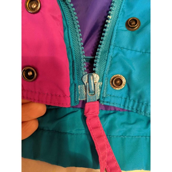 Vintage 1990s Columbia Powder Keg Ski 3-In-One Jacket SHELL ONLY Women's Size L - Picture 15 of 16